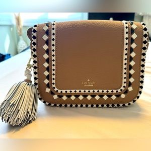 Kate Spade Crown Street Jasper Leather Saddle Bag
